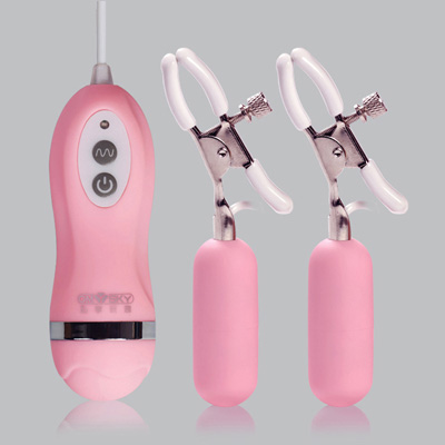 Trứng Rung Cao Cấp Kẹp Ngực - Tặng Kèm Dầu Massage