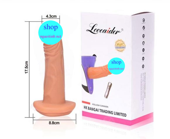 Loveaider cao cấp da đeo dương vật tăng khoái cảm, bền đẹp