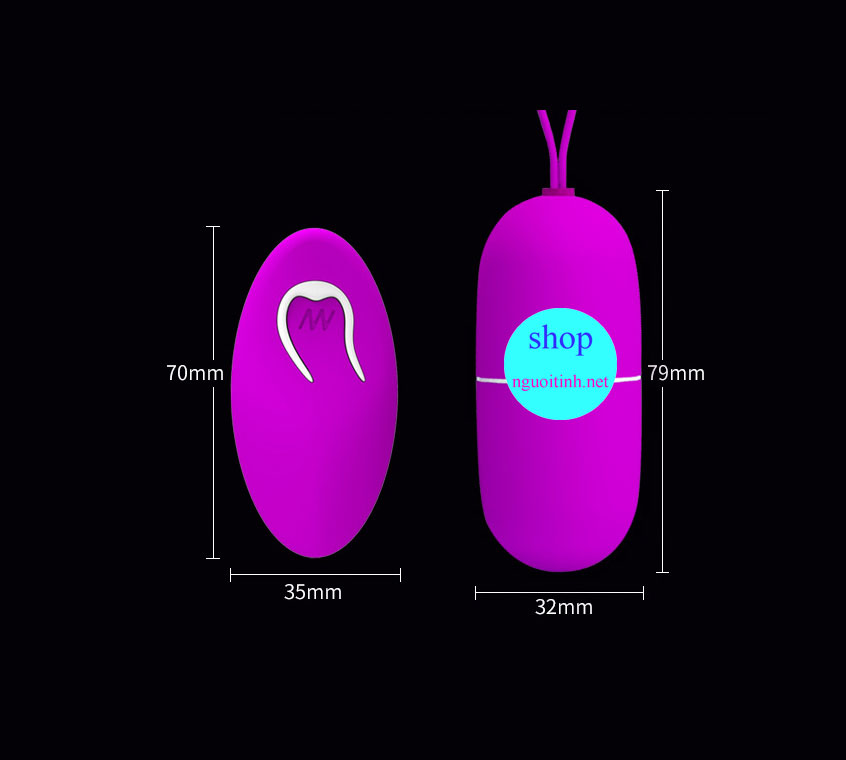 Trứng rung điều khiển PRETTY LOVE khuyến mãi hấp dẫn hôm nay