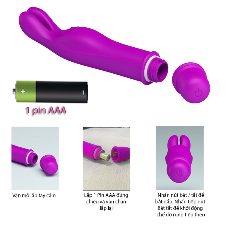 Mát xa 2 ngón Prettylove Elvira Giá Tốt Giao Nhanh