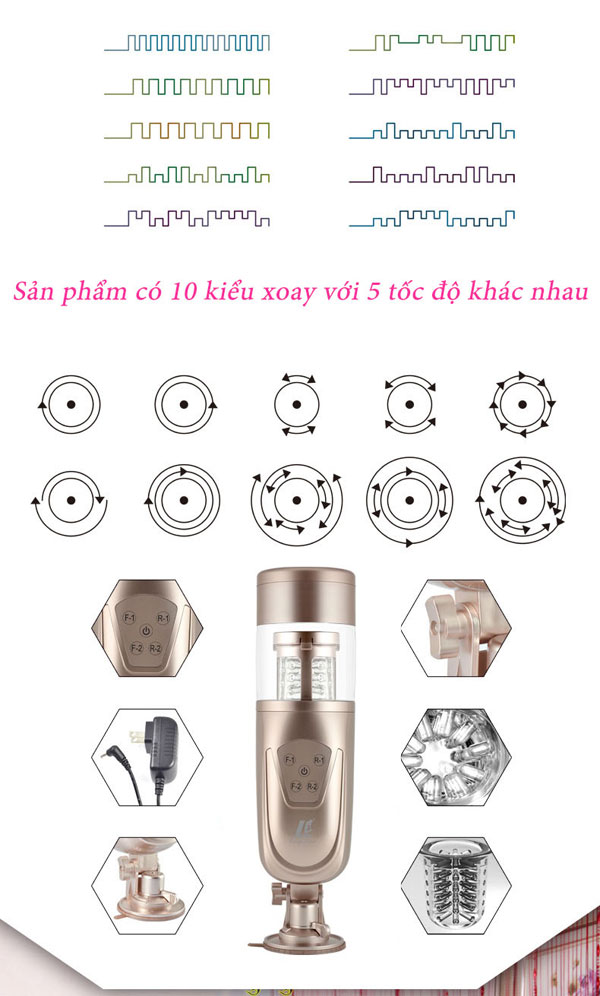 Máy thủ dâm tự động Flashing Lover chính hãng giá tốt