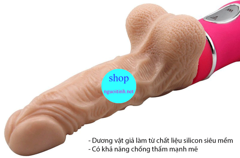 Dương Vật Giả Cao Cấp USA Rung Thụt Tạo Nhiệt Kích Thích