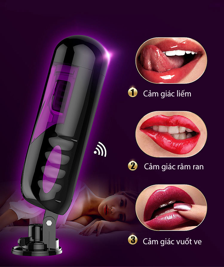 Máy thủ dâm tự động Telescopic Sweetheart cao cấp chính hãng Máy thủ dâm tự động Telescopic Sweetheart cao cấp chính hãng