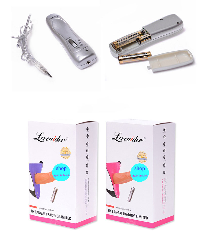 Loveaider cao cấp da đeo dương vật tăng khoái cảm, bền đẹp