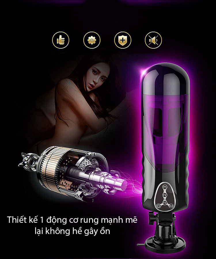 Máy thủ dâm tự động Telescopic Sweetheart cao cấp chính hãng Máy thủ dâm tự động Telescopic Sweetheart cao cấp chính hãng