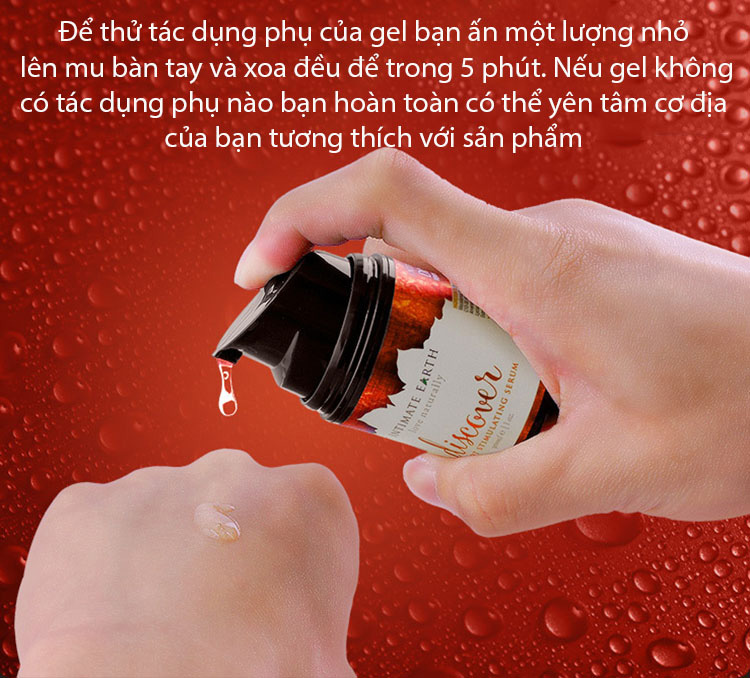 Phân phối Gel bôi trơn kích thích điểm G Intimate Organics Discover G-Spot Gel