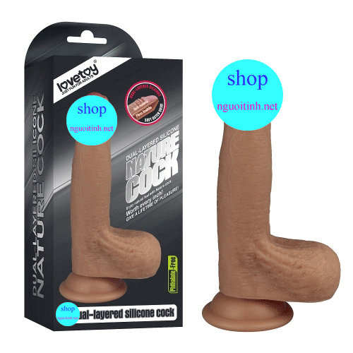 Dương vật giả NATURE COCK cao cấp Hít tường siêu bền Sướng mê
