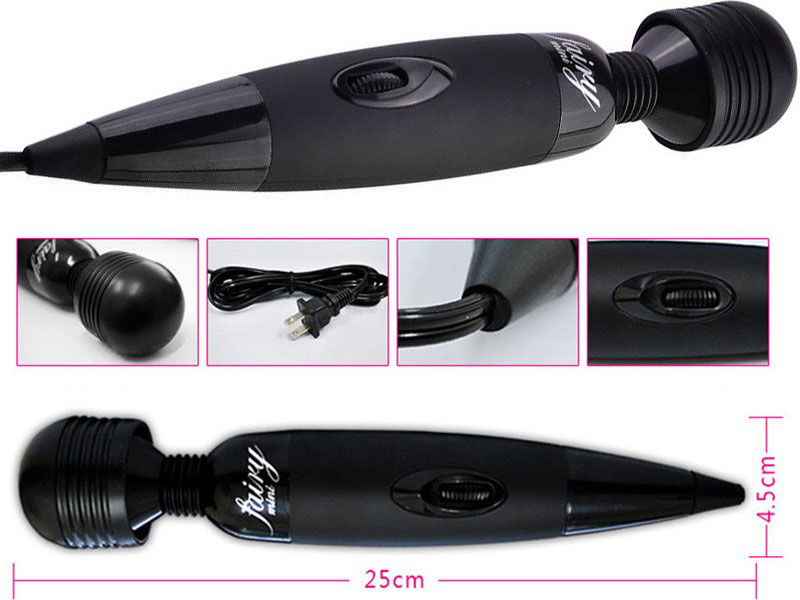 Chày rung Fairy điểm G cắm điện cực mạnh, kích thích tột đỉnh Chày rung Fairy điểm G cắm điện cực mạnh, kích thích tột đỉnh