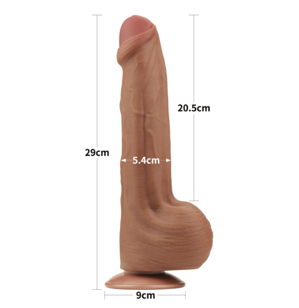 Kích thước Dương vật khủng Lovetoy 11.5 King