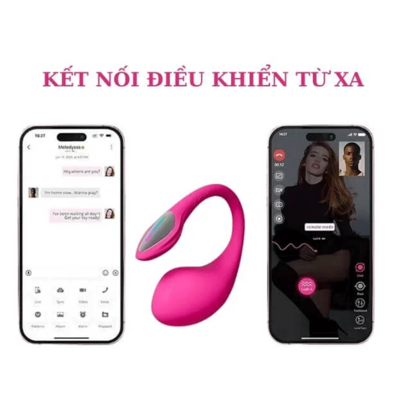 Trứng rung Lovense Lush 4 điều khiển kết nối từ xa