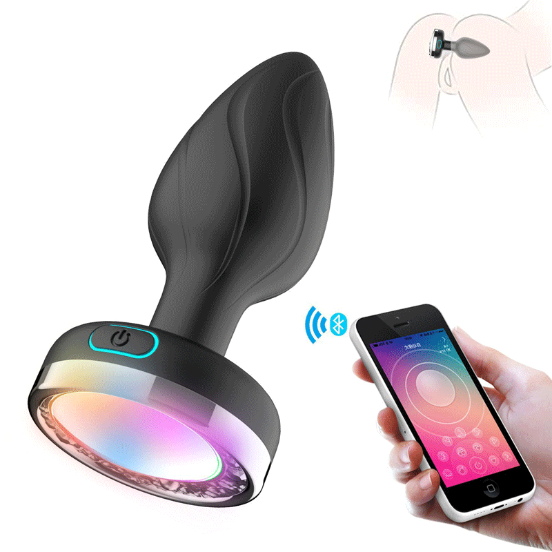 Phích cắm hậu môn kết nối bluetooth điều khiển từ xa qua app