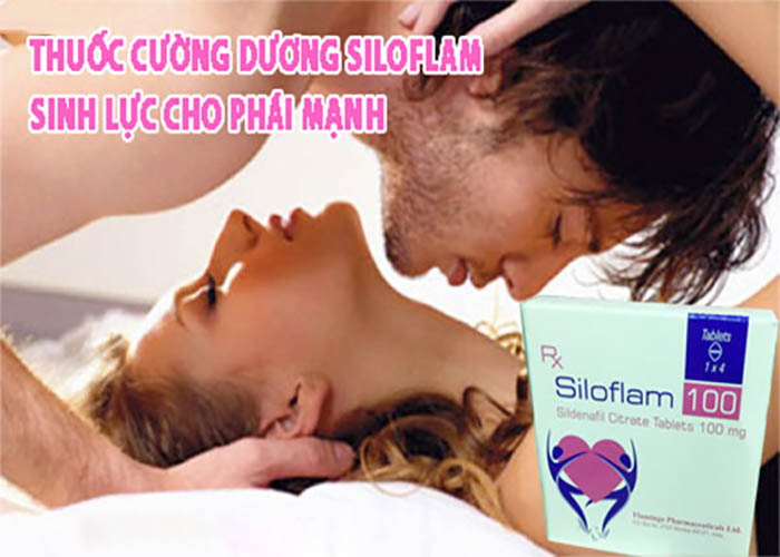 Thuốc siloflam 100mg viên uống tăng cường sinh lý
