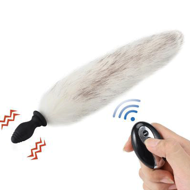 Đuôi cóa hậu môn có rung điều khiển từ xa 