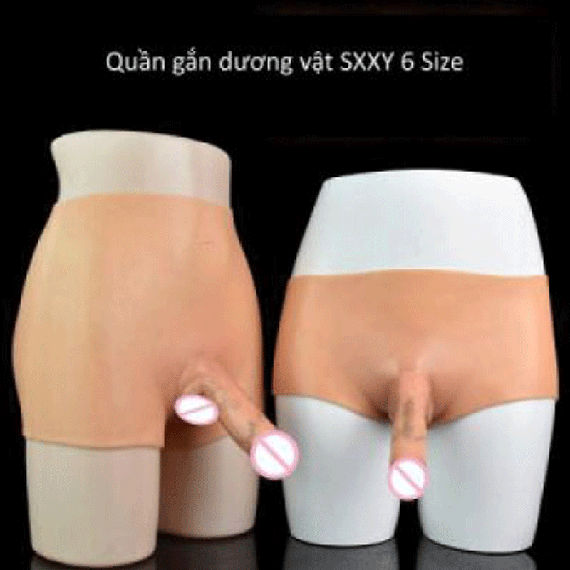 Quần silicon gắn dương vật giả SXXY nhiều kích thước 