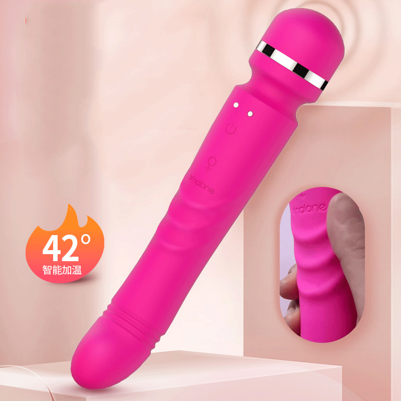 Chày massage điểm G Nalone Yoni rung đầu ngoáy đuôi 