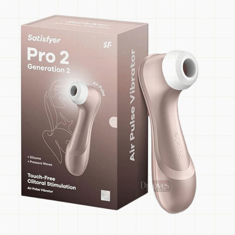 Máy rung hút Satisfyer Pro 2 Gen 2 chống nước massage điểm G 