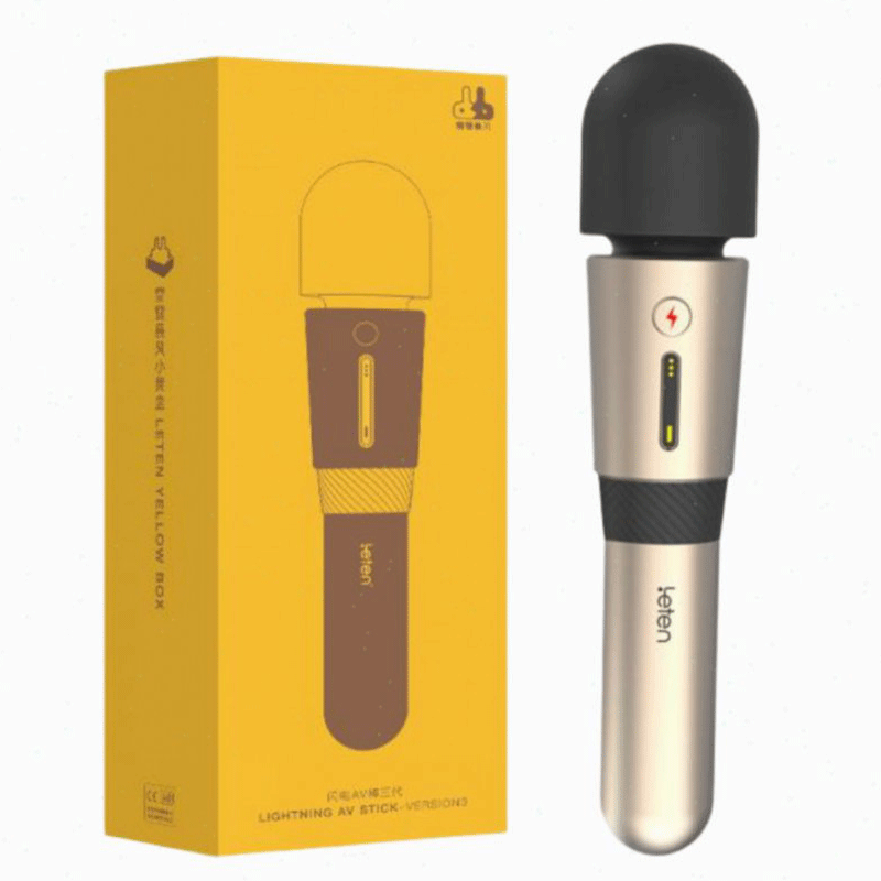 Chày rung Leten Lightning AV Stick Version 3 máy massage phiên bản cao cấp 