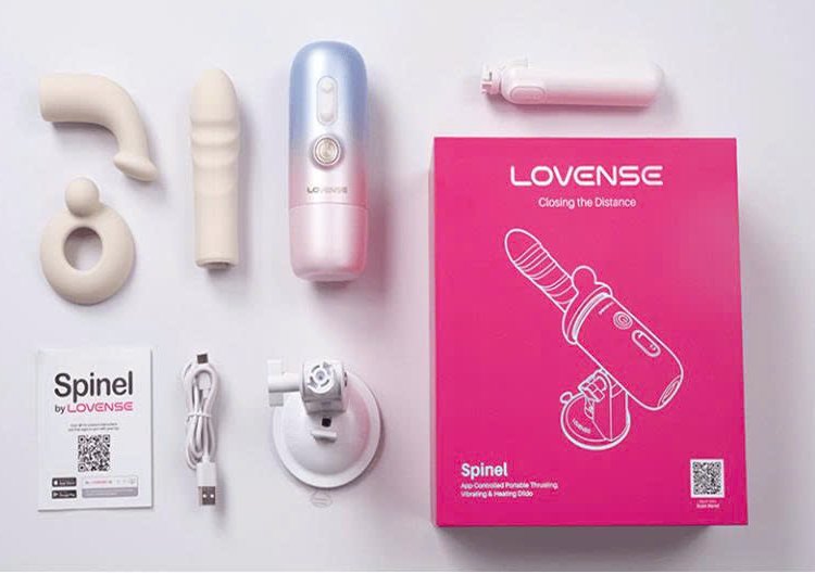 Máy Thủ Dâm Lovense Spinel Rung Thụt Sưởi Ấm