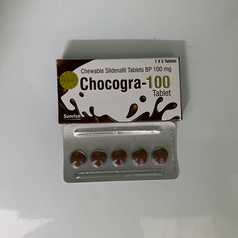 Viên kẹo nhai cường dương Chocogra 100mg chính hãng 
