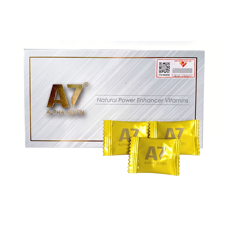Kẹo sâm A7 Alpha Seven Mỹ chính hãng 