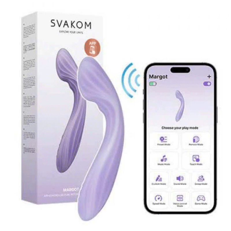 Dụng cụ massage điểm G Svakom Margot – Điều khiển qua app 