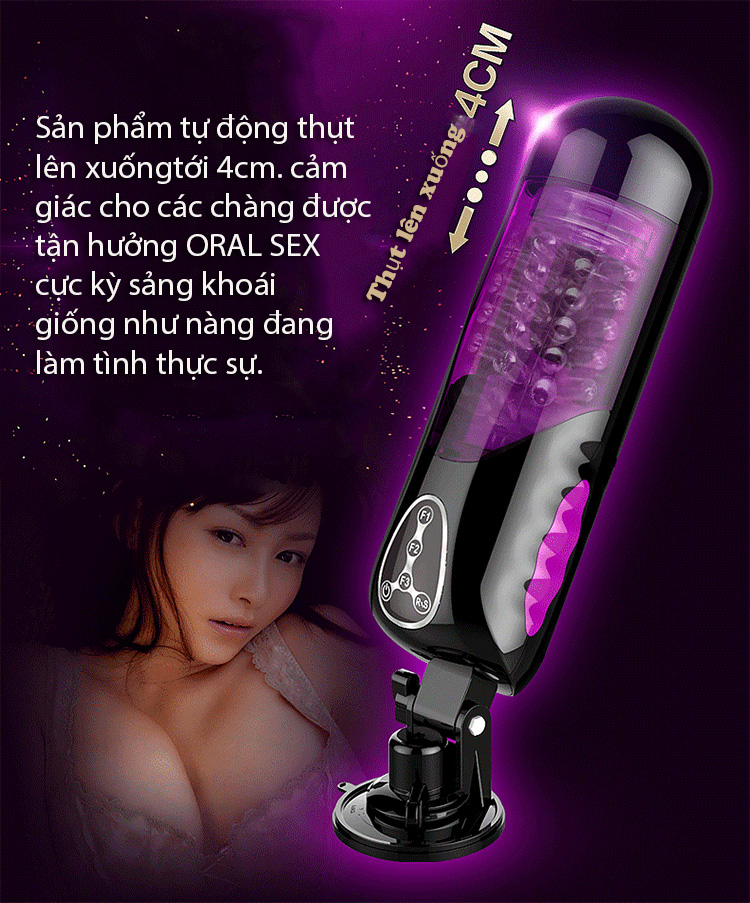  Review Phân phối Máy thủ dâm tự động cao cấpTelescopic Sweetheart giá rẻ