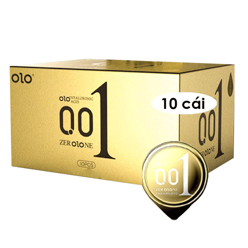 Bao cao su OLO 0.01 gân gai siêu mỏng kéo dài thời gian quan hệ