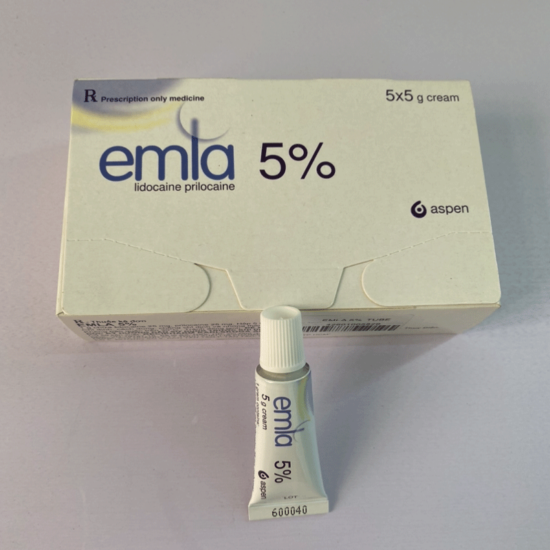 Gel bôi Emla 5% kéo dài thời gian quan hệ chính hãng hộp 5 tuýp