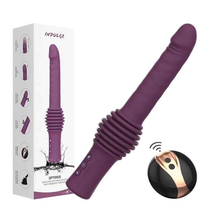 Dương vật giả Indulge Optimus máy thủ dâm tự động rung thụt sưởi ấm đế gắn tường