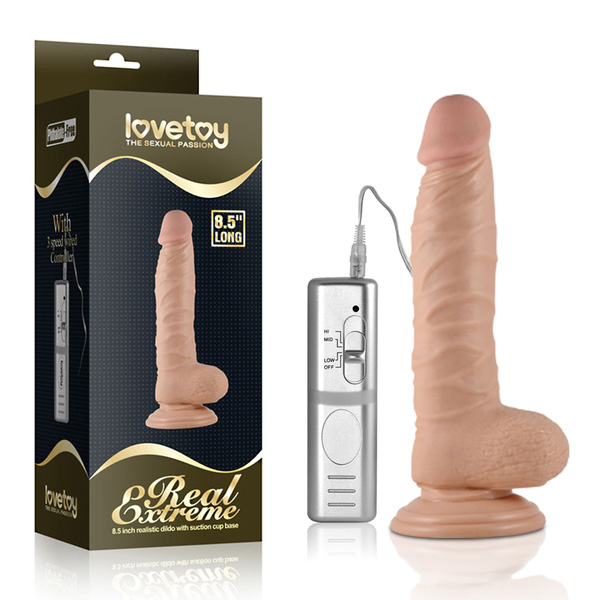  Mua Phân phối Dương vật giả dán tường Lovetoy 8,5 inch 4 chế độ rung giá tốt