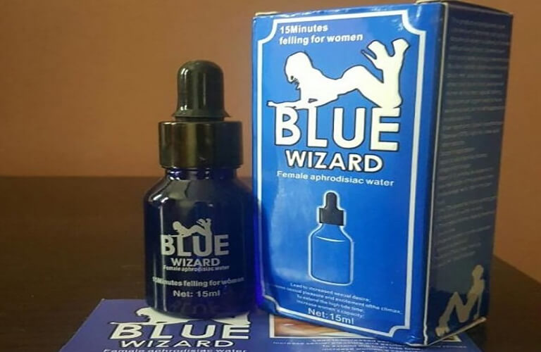  Review Thuốc kích dục nữ dạng nước Blue Wizard giá tốt