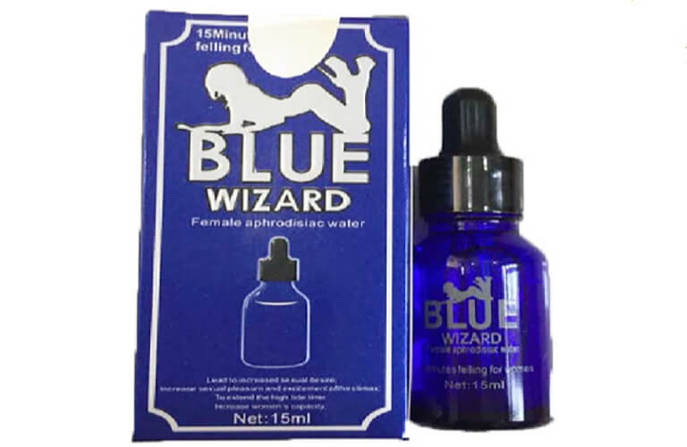  Review Thuốc kích dục nữ dạng nước Blue Wizard giá tốt